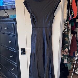 Chic Black Midi Dress